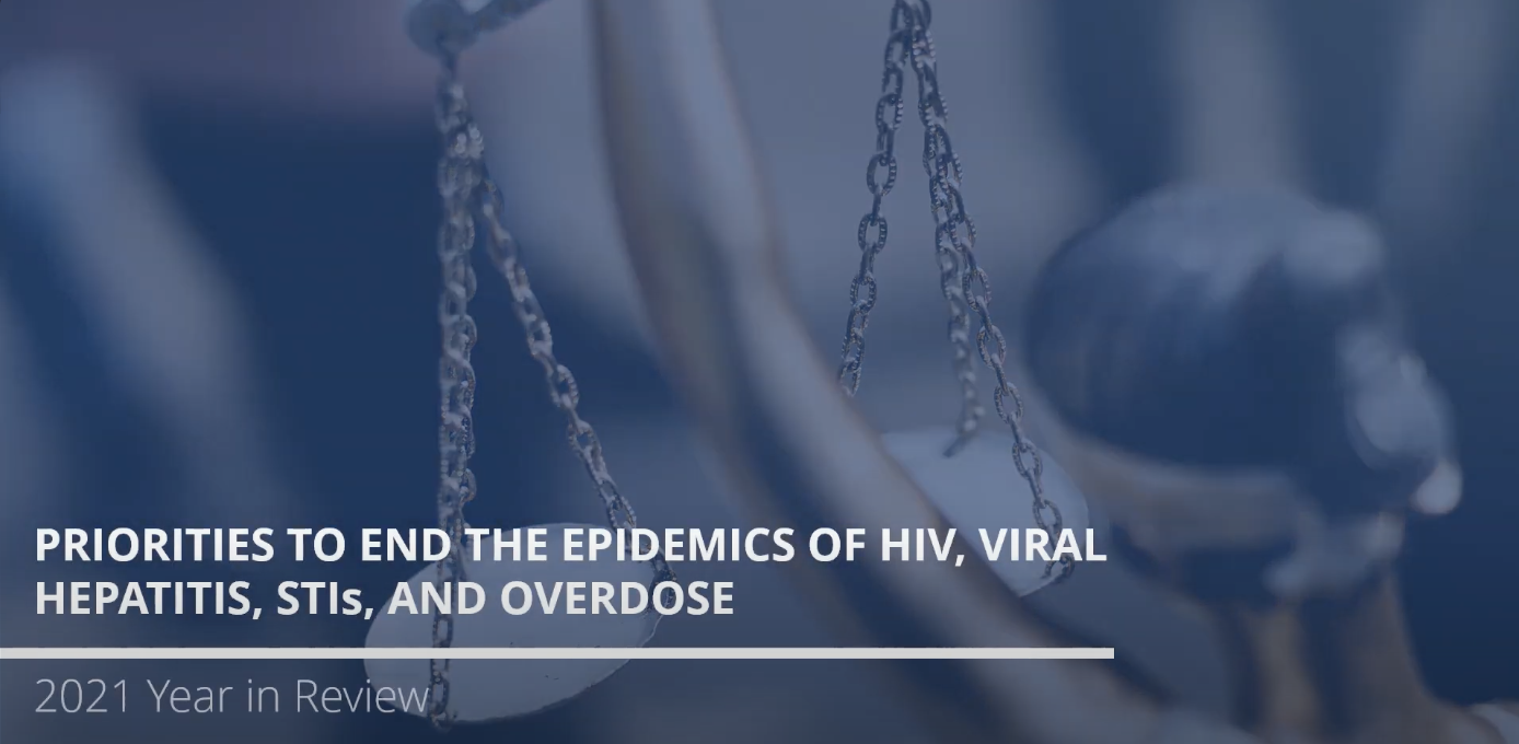 Priorities to End the Epidemics of HIV, Viral Hepatitis, STIs, and ...